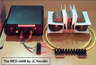 MEG built by Naudin