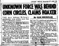 Newspaper article