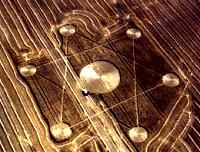 Star of David crop circle